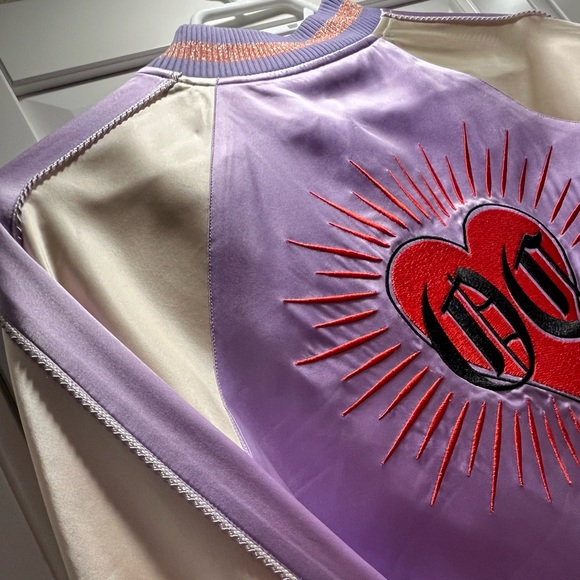 Opening Ceremony Silk Reversible Varsity Jacket - Picture 3 of 7